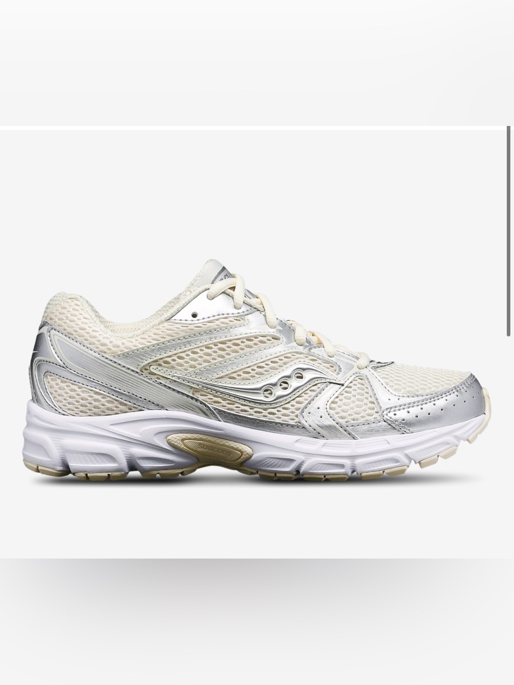 Saucony Women's Running Sneakers - Cream & Gray